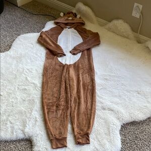 ADULT UNISEX REINDEER ONESIE